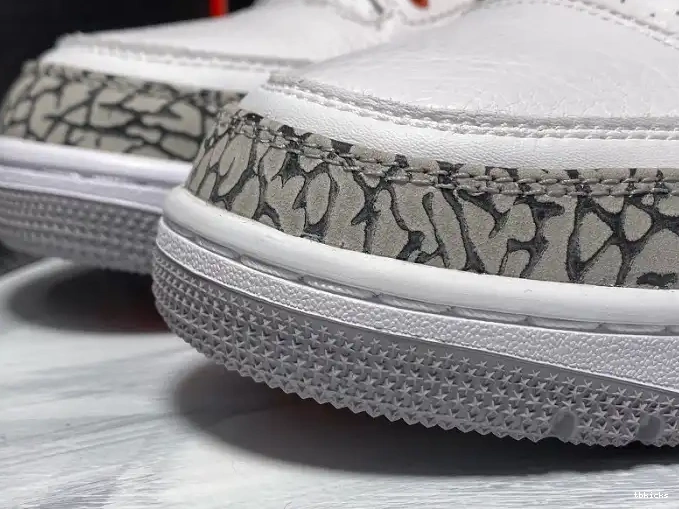 Rep TBK 136064-116 Retro 3 Air of Hall Jordan Fame 0624